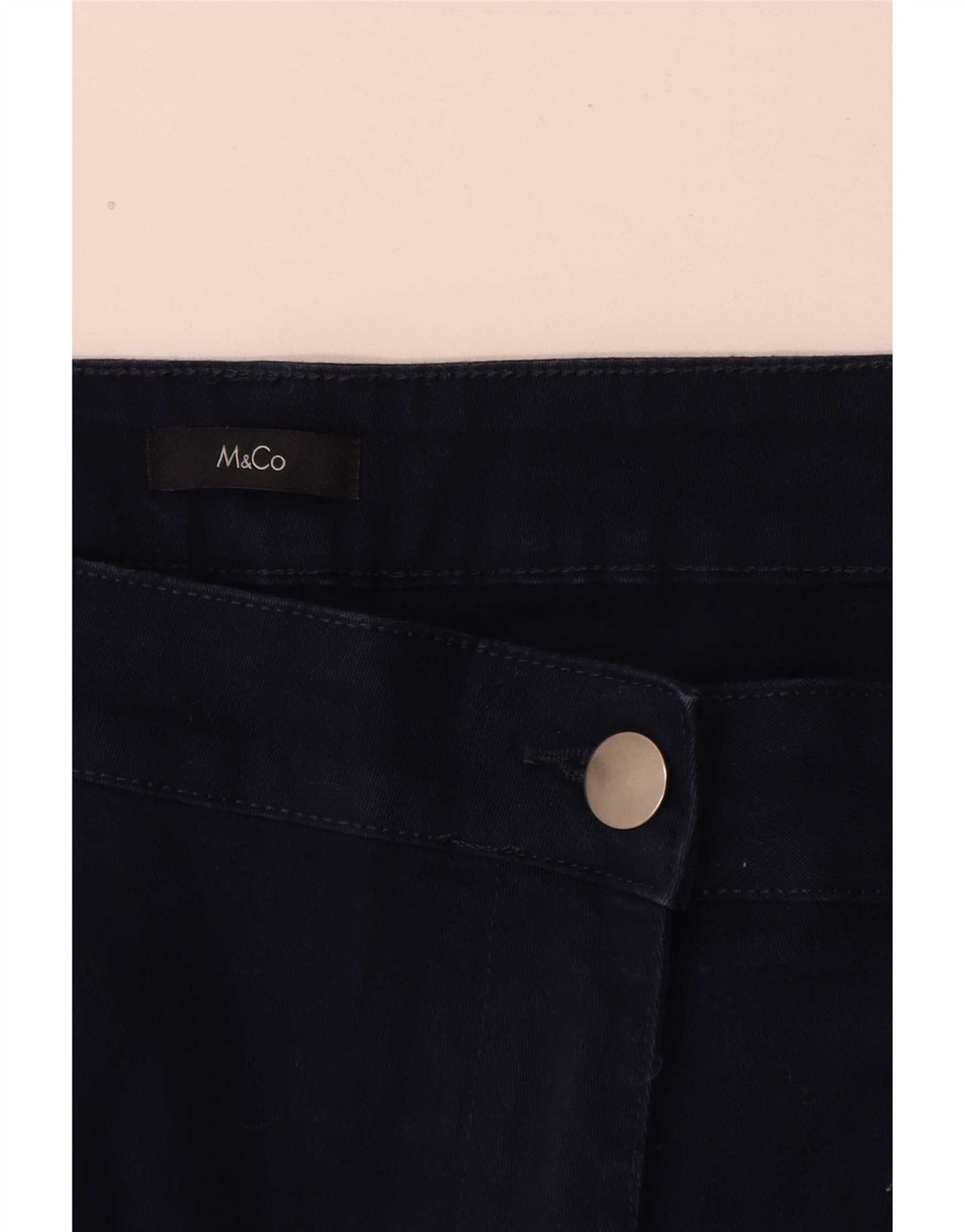M&Co Womens Casual Shorts W40 XL Navy Blue