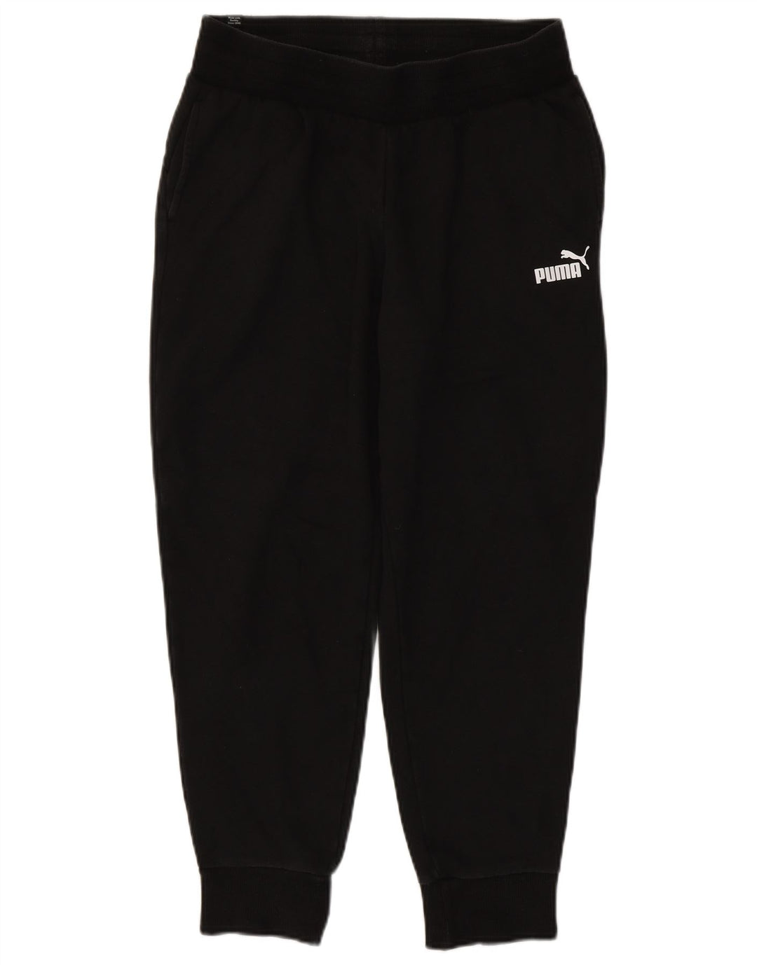 Puma Mens Tracksuit Trousers Joggers Medium  Black Cotton