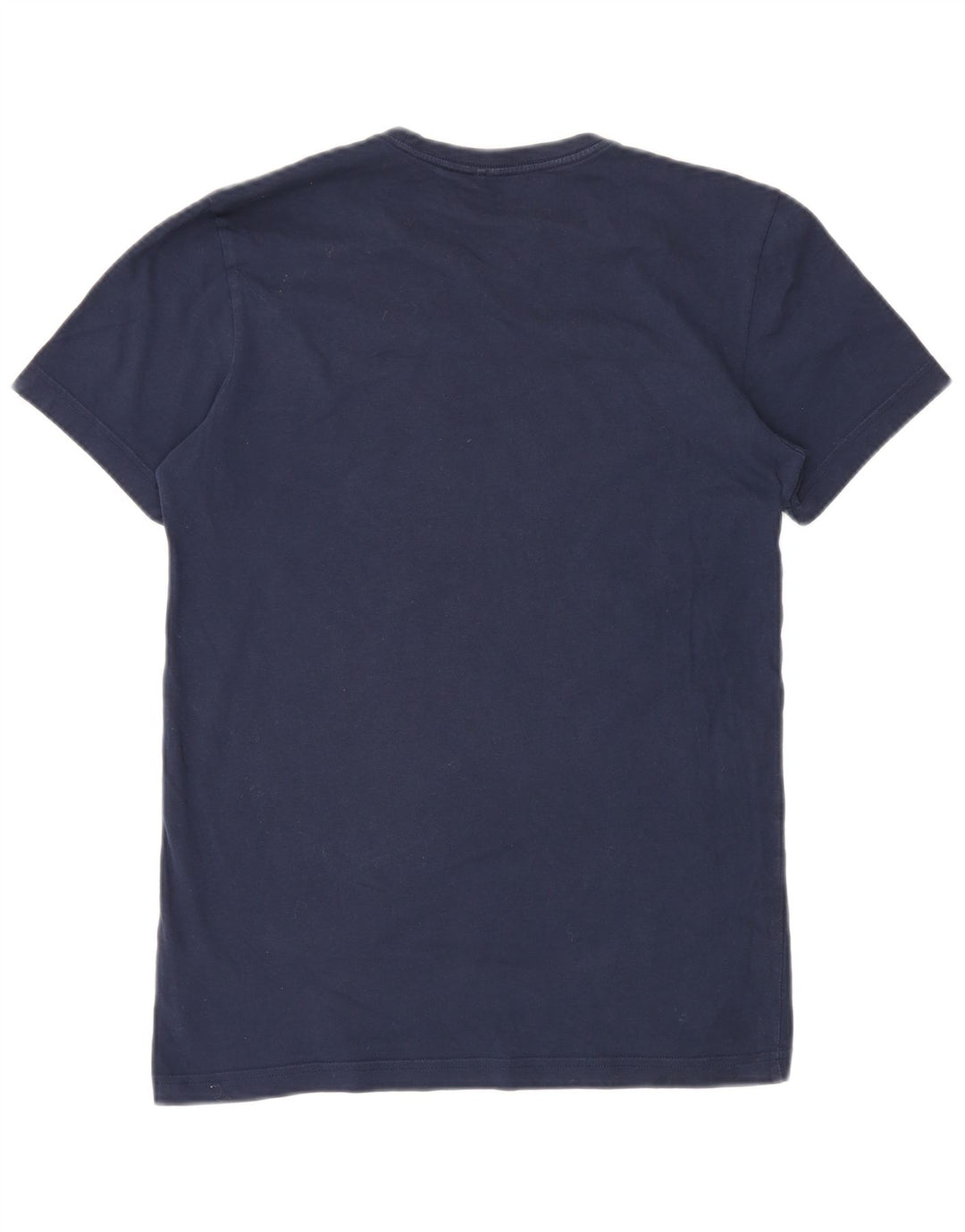 Adidas Mens Graphic T-Shirt Top Small Navy Blue Cotton