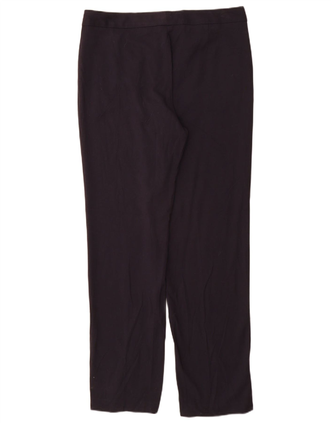Marks & Spencer Womens Suit Trousers UK 12 Medium W32 L31 Navy Blue