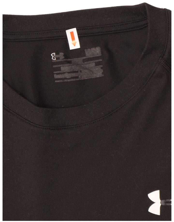 Under Armour Mens T-Shirt Top Large Black