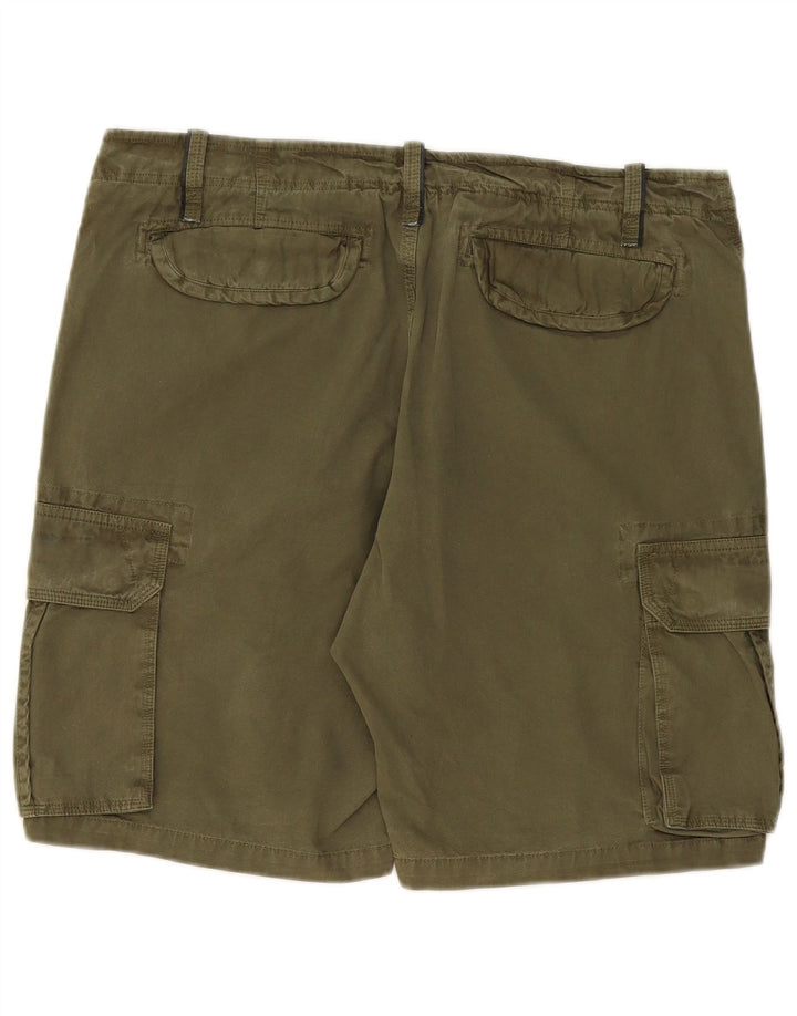 CMP Mens Cargo Shorts IT 54 2XL W40  Khaki Cotton