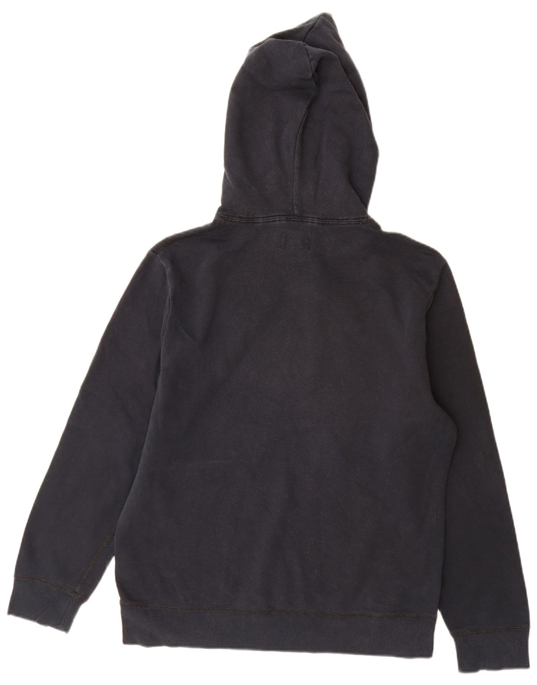 Converse Mens Hoodie Jumper Small Navy Blue Cotton