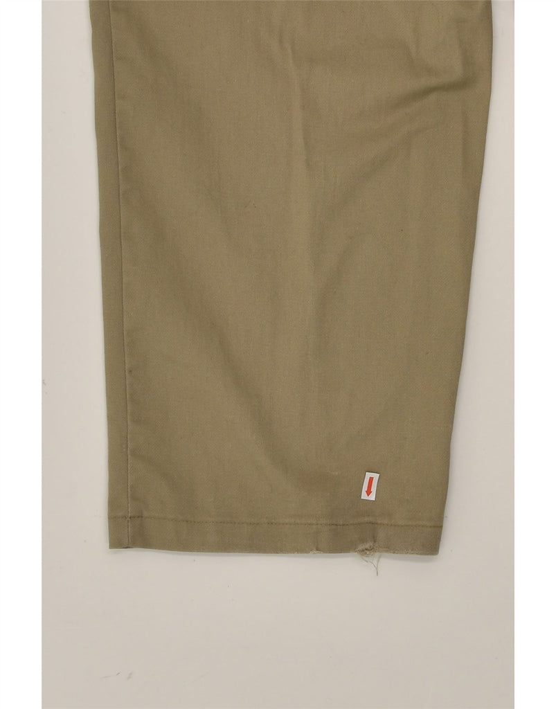 WRANGLER Mens Straight Chino Trousers W42 L30 Khaki Cotton | Vintage Wrangler | Thrift | Second-Hand Wrangler | Used Clothing | Messina Hembry 