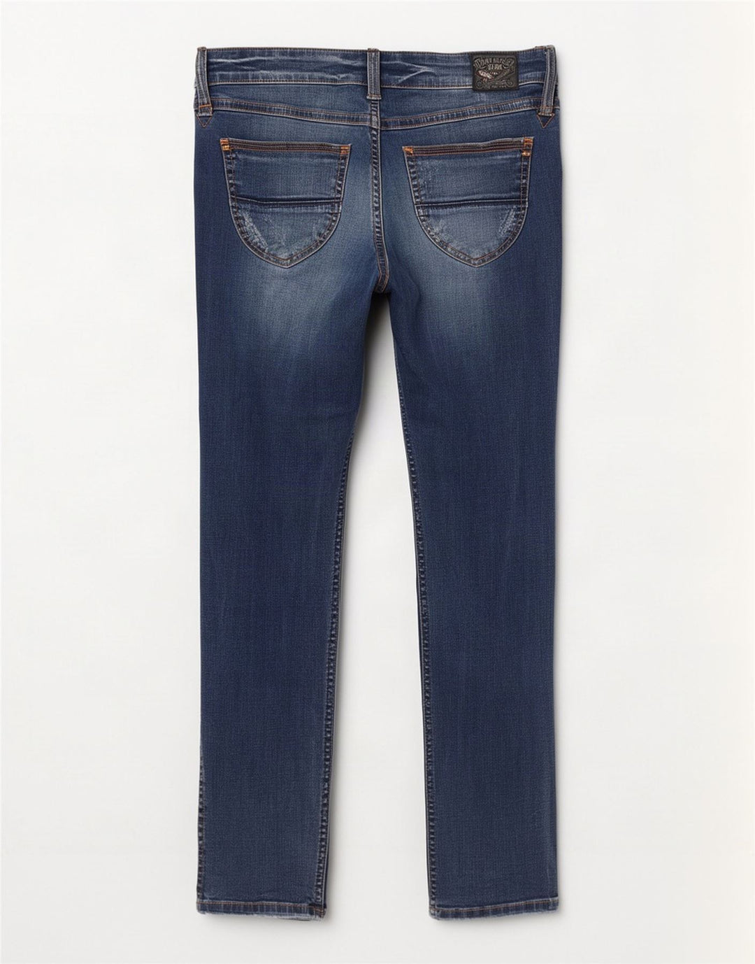 Tommy Hilfiger Womens Slim Jeans W32 L32 Navy Blue Cotton