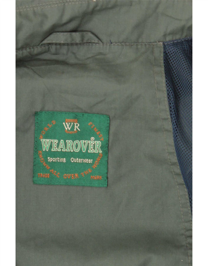 Wear Over Mens Rain Jacket UK 42 XL Green