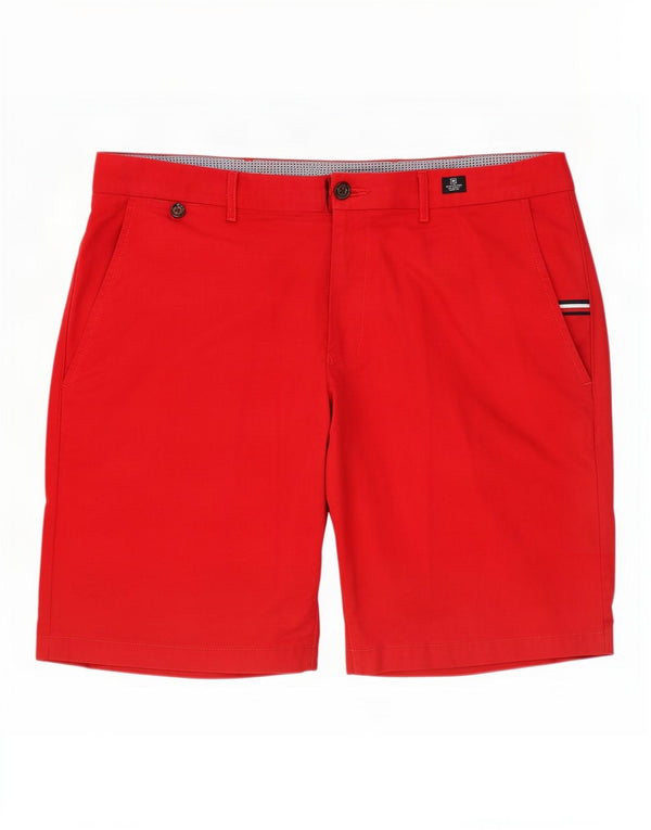 Tommy Hilfiger Mens Chino Shorts W38 XL Red Cotton