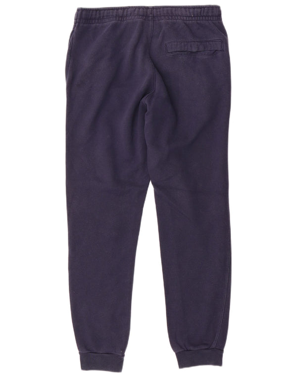 Nike Mens Tracksuit Trousers Joggers Small Navy Blue Cotton