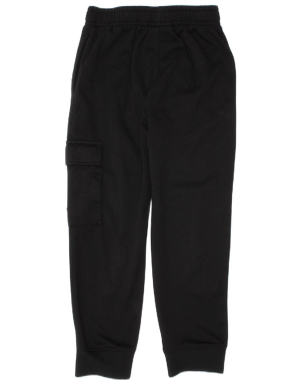 Under Armour Boys Cargo Tracksuit Trousers Joggers 4-5 Years Black