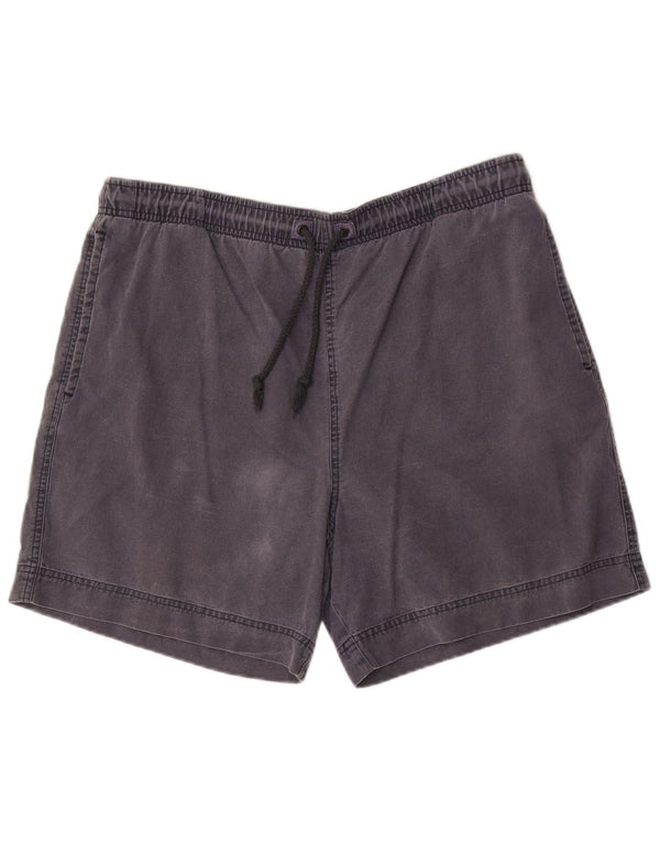 Marks & Spencer Mens Sport Shorts Large Navy Blue Cotton
