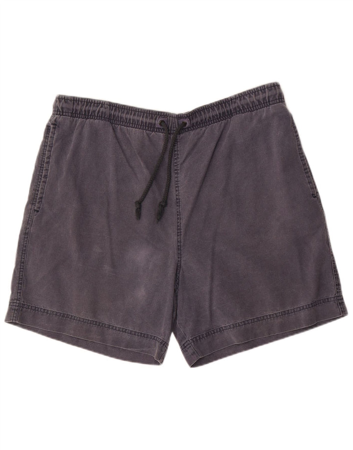 Marks & Spencer Mens Sport Shorts Large Navy Blue Cotton