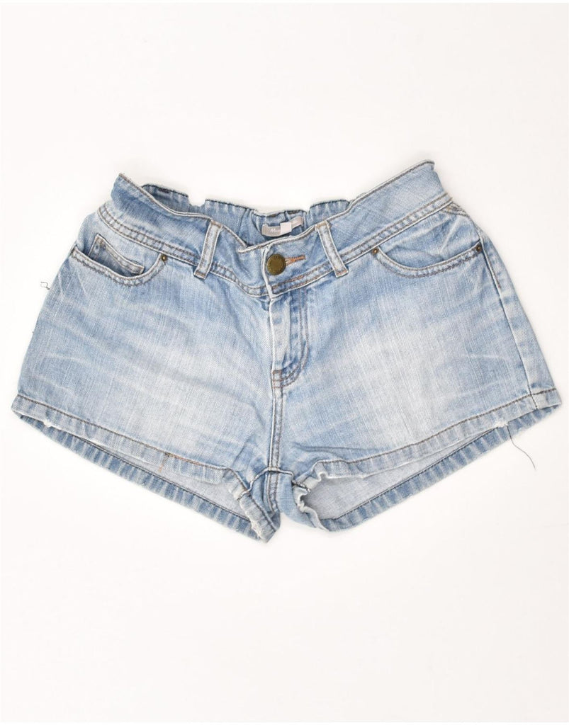 MASSIMO DUTTI Womens Denim Shorts UK 16 Large W31 Blue Cotton | Vintage Massimo Dutti | Thrift | Second-Hand Massimo Dutti | Used Clothing | Messina Hembry 