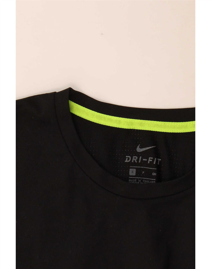 Nike Mens Dri Fit Vest Top Small Black Colourblock