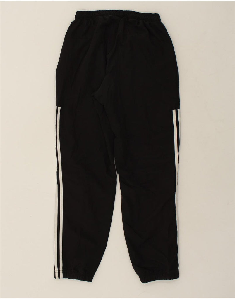 ADIDAS Mens Graphic Tracksuit Trousers Joggers Medium Black Cotton | Vintage Adidas | Thrift | Second-Hand Adidas | Used Clothing | Messina Hembry 