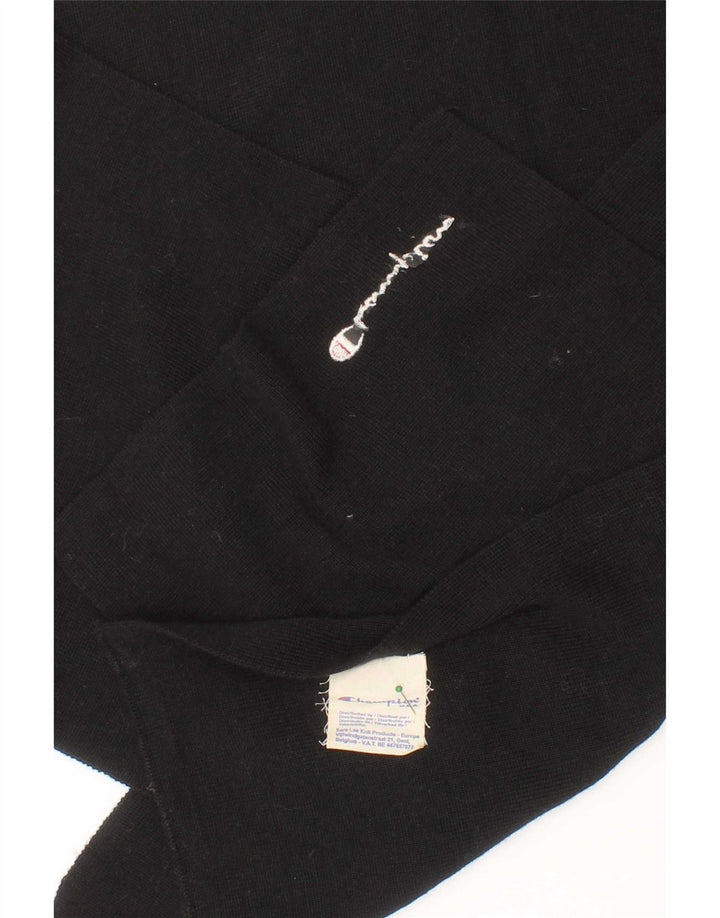 Champion Mens Rectangle Scarf One Size Black Wool