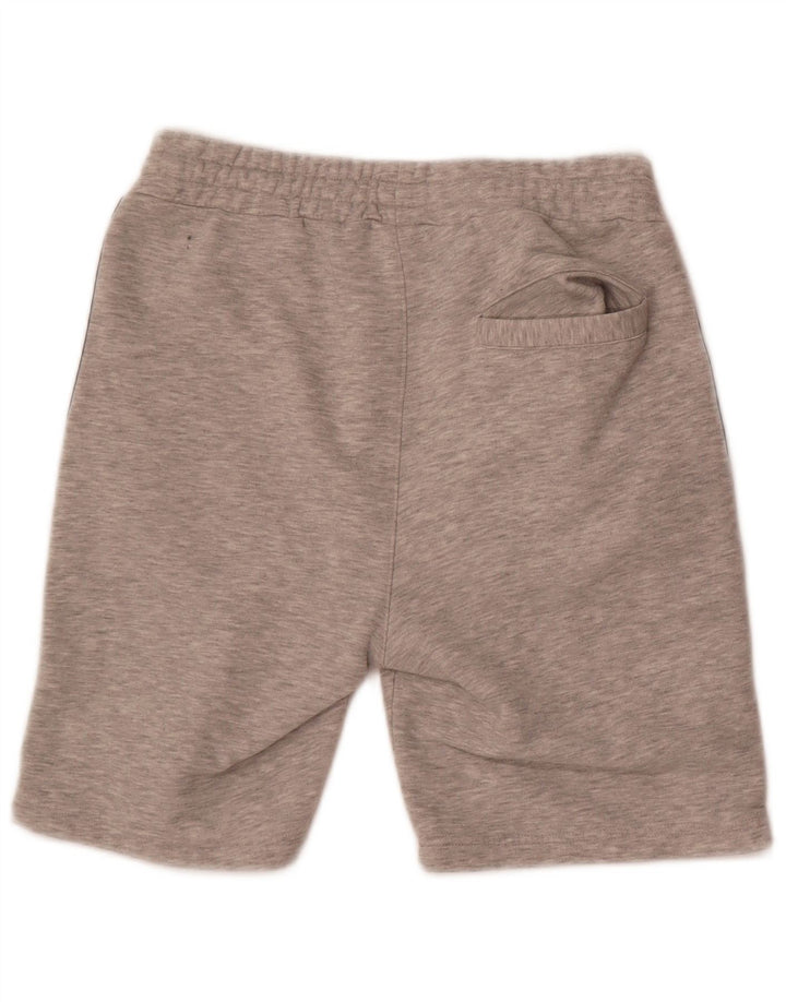 Fila Mens Graphic Sport Shorts Small  Grey Colourblock Polyester