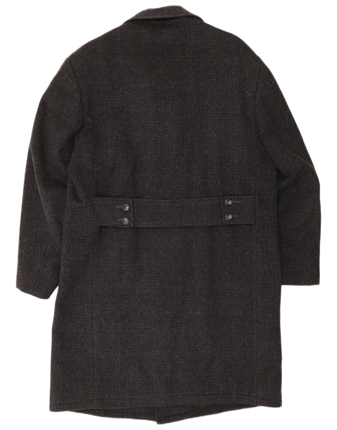 Vintage Mens Overcoat UK 38 Medium Grey