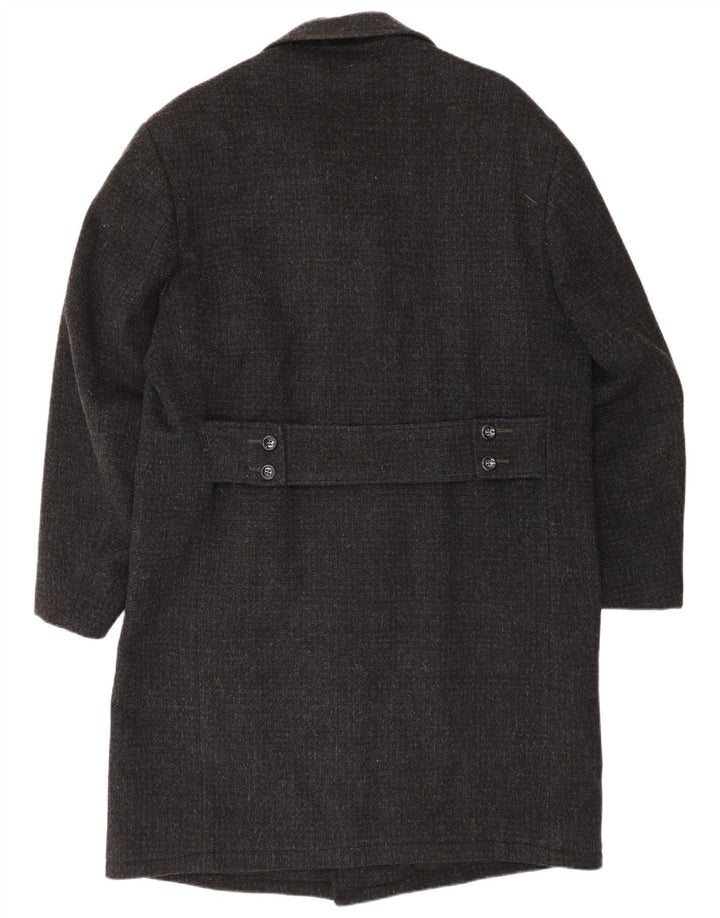 Vintage Mens Overcoat UK 38 Medium Grey