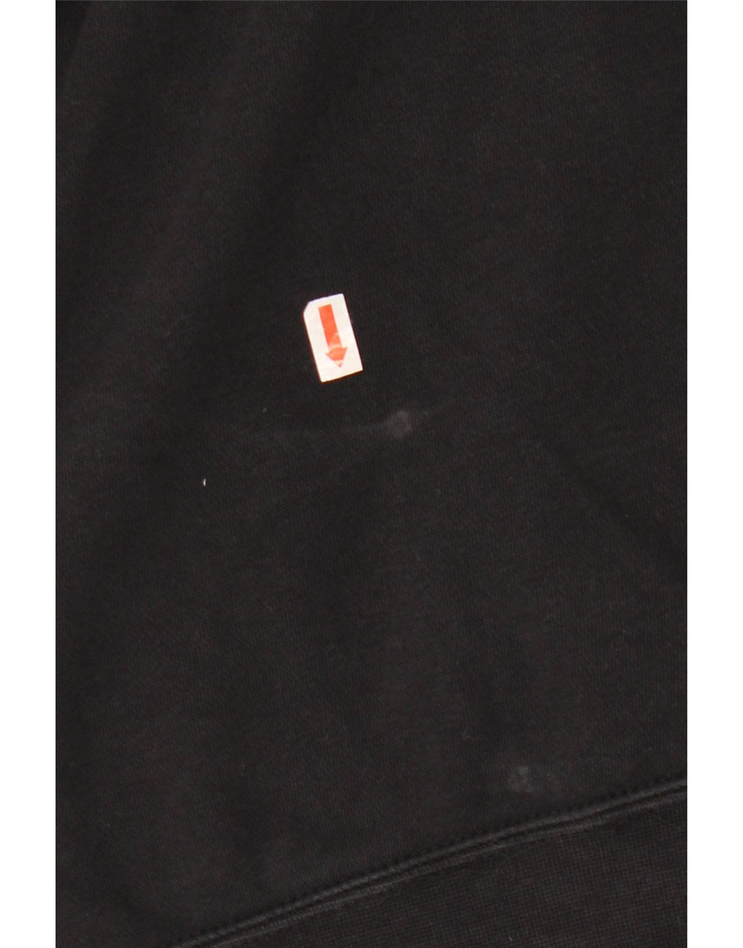 NIKE Womens Oversized Hoodie Jumper UK 16 Large Black Cotton