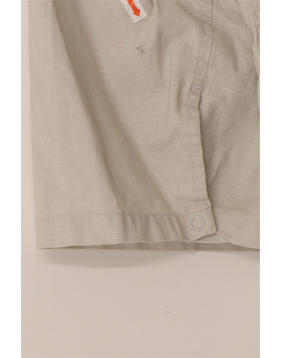 LEVI'S Mens Short Sleeve Shirt XL Grey Linen