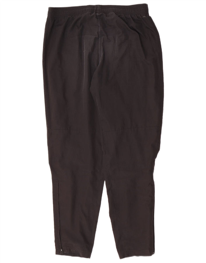Adidas Mens Climalite Tracksuit Trousers Large  Black Polyester