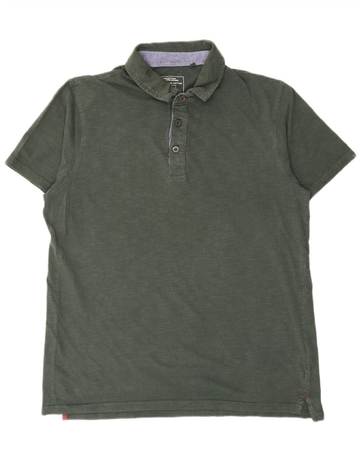 Mountain Warehouse Mens Polo Shirt Medium Khaki Cotton