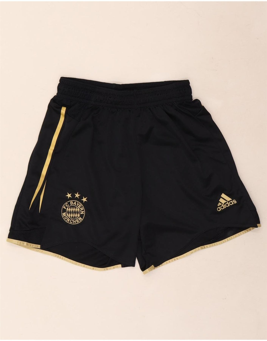 Adidas Mens FC Bayern Munchen Sport Shorts Medium  Black Polyester