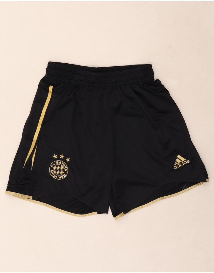 Adidas Mens FC Bayern Munchen Sport Shorts Medium  Black Polyester