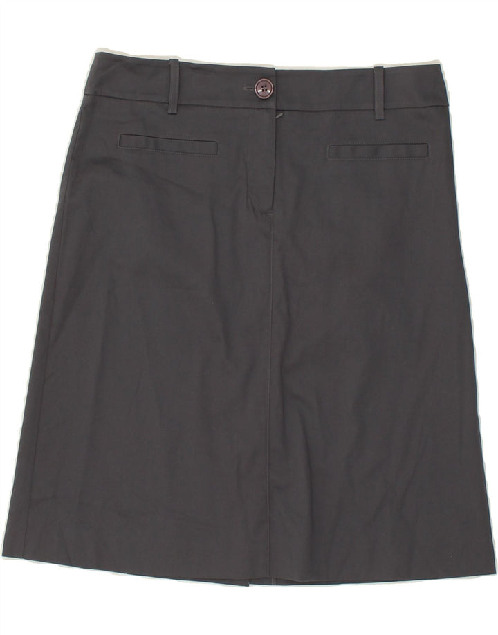 VINTAGE Womens Straight Skirt W32 Large Grey Vintage Vintage and Second-Hand Vintage from Messina Hembry 