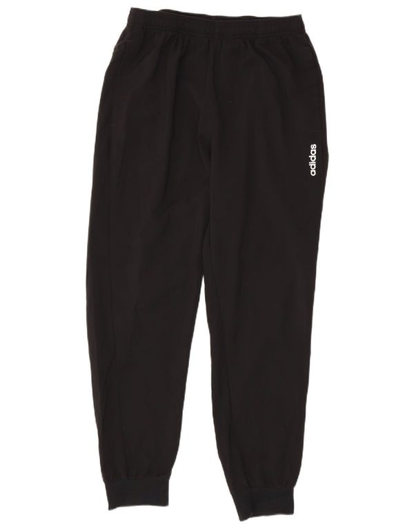 Adidas Mens Tracksuit Trousers Joggers Large Black Polyester