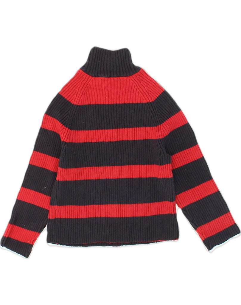 TOMMY HILFIGER Boys Zip Neck Jumper Sweater 7-8 Years Large  Red | Vintage Tommy Hilfiger | Thrift | Second-Hand Tommy Hilfiger | Used Clothing | Messina Hembry 