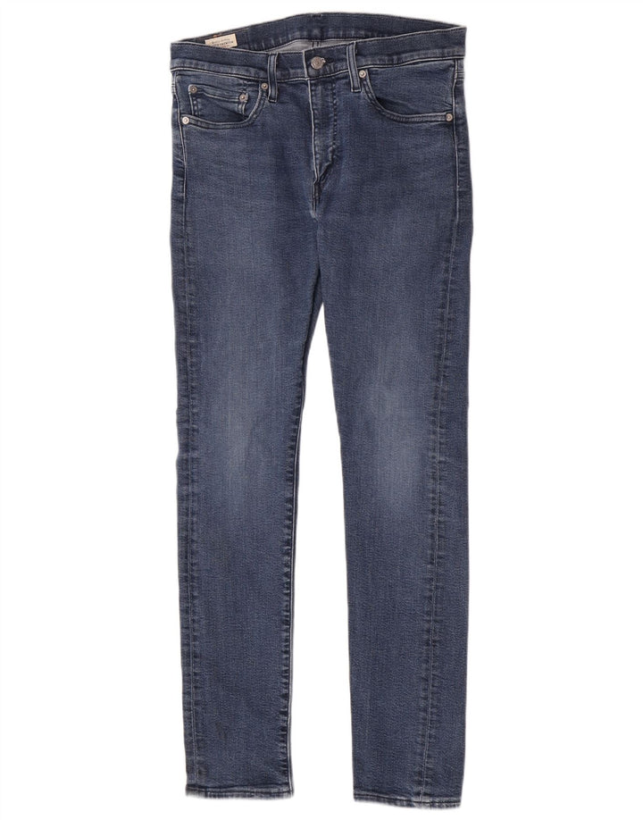 Levi's Mens 519 Skinny Jeans W32 L32 Blue Cotton