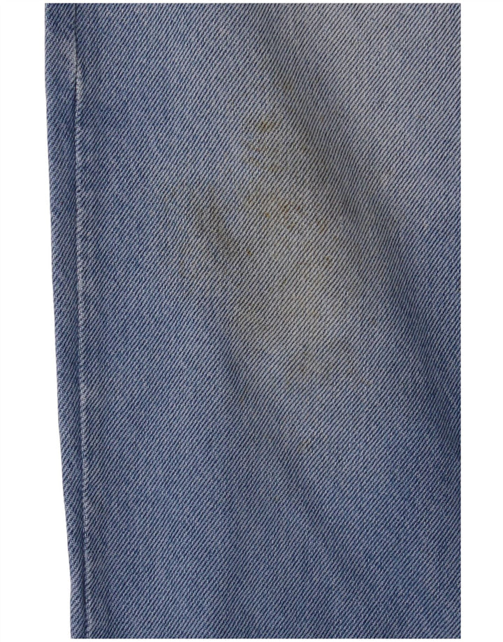 LEE Mens Chicago Straight Jeans W33 L34 Blue Cotton