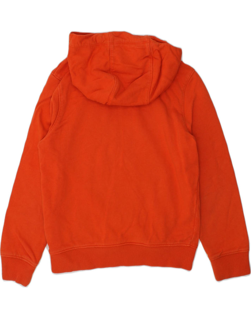 TOMMY HILFIGER Girls Graphic Hoodie Jumper 5-6 Years Orange Cotton | Vintage Tommy Hilfiger | Thrift | Second-Hand Tommy Hilfiger | Used Clothing | Messina Hembry 