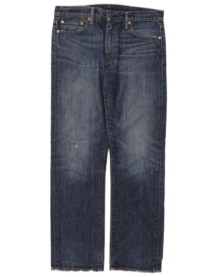 Levi's Mens 504 Straight Jeans W32 L30 Blue