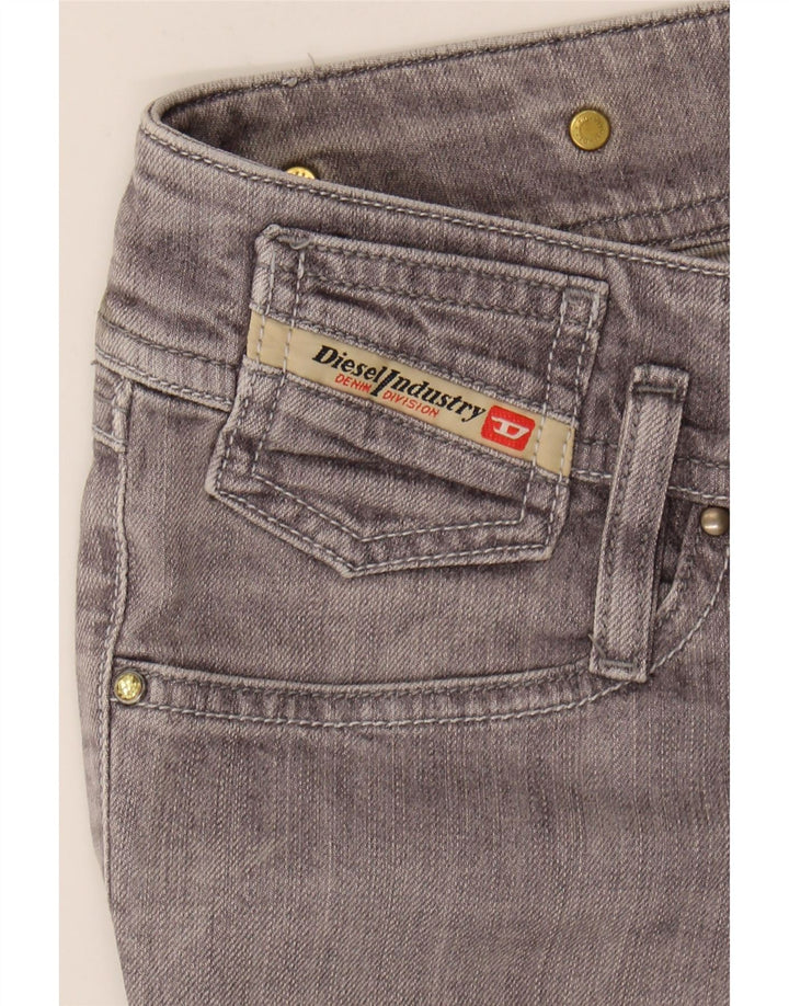 DIESEL Womens Slim Jeans W27 L28 Grey Cotton Vintage Diesel and Second-Hand Diesel from Messina Hembry 