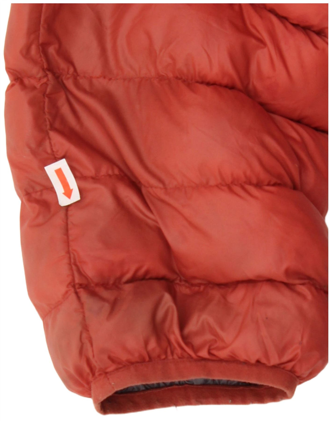 INVICTA Mens Hooded Padded Jacket UK 40 Large Red Polyamide