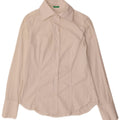 Benetton Womens Shirt UK 12 Medium White