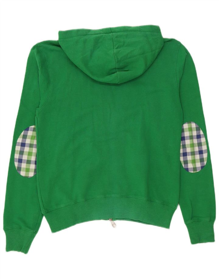 Sundek Mens Zip Hoodie Sweater Medium Green Cotton