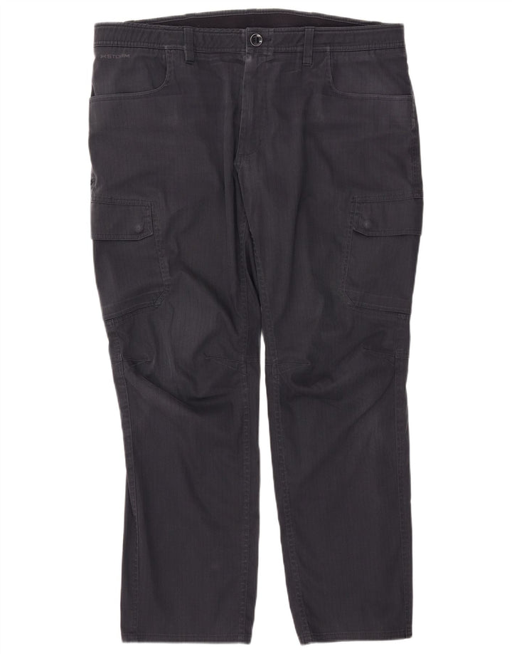 Under Armour Mens Straight Cargo Trousers W42 L32 Navy Blue