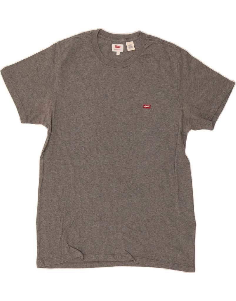 LEVI'S Mens T-Shirt Top Large Grey Cotton Vintage Levi's and Second-Hand Levi's from Messina Hembry 