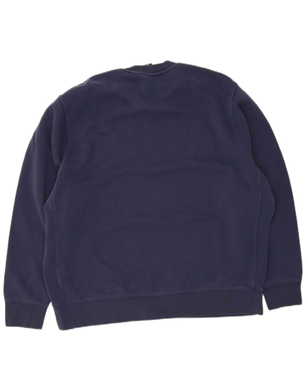 Nike Mens Sweatshirt Jumper XL Navy Blue Cotton