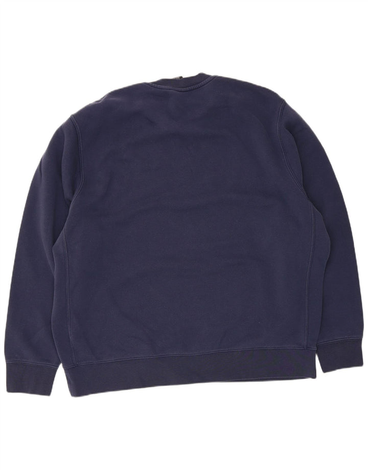 Nike Mens Sweatshirt Jumper XL Navy Blue Cotton