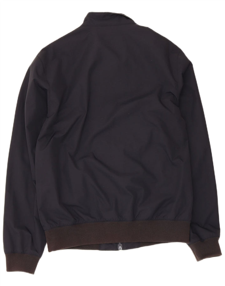 Barbour Mens Bomber Jacket UK 38 Medium Navy Blue
