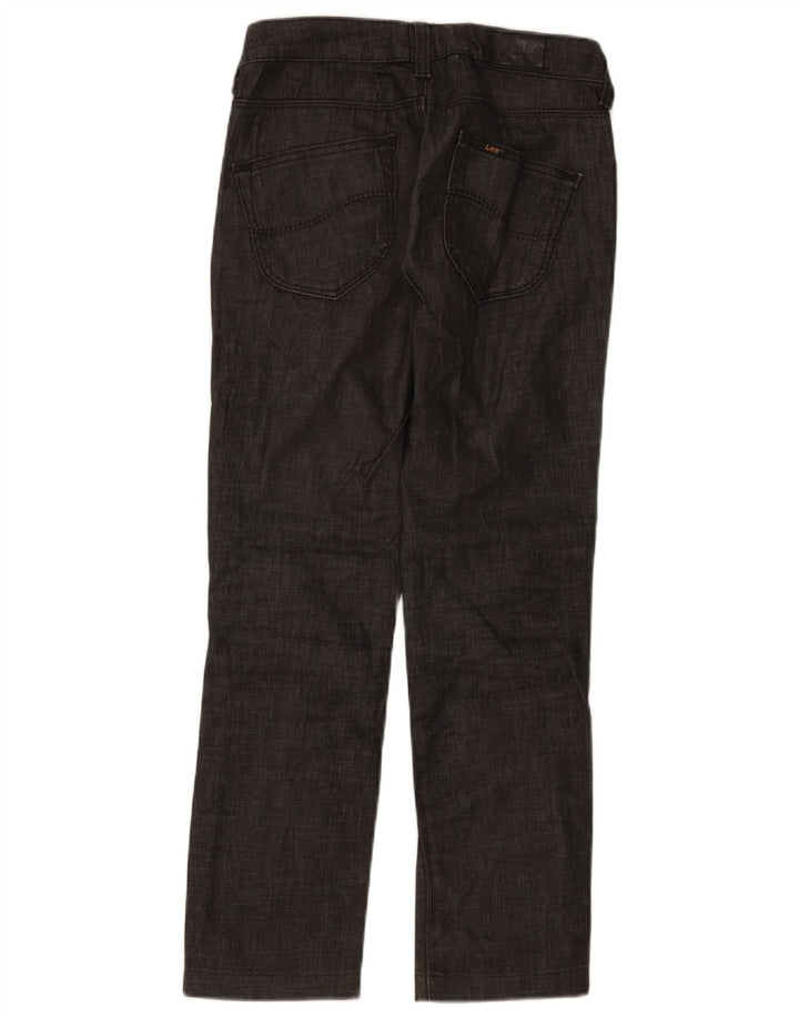 Lee Womens Norma Slim Jeans W26 L27 Black Cotton
