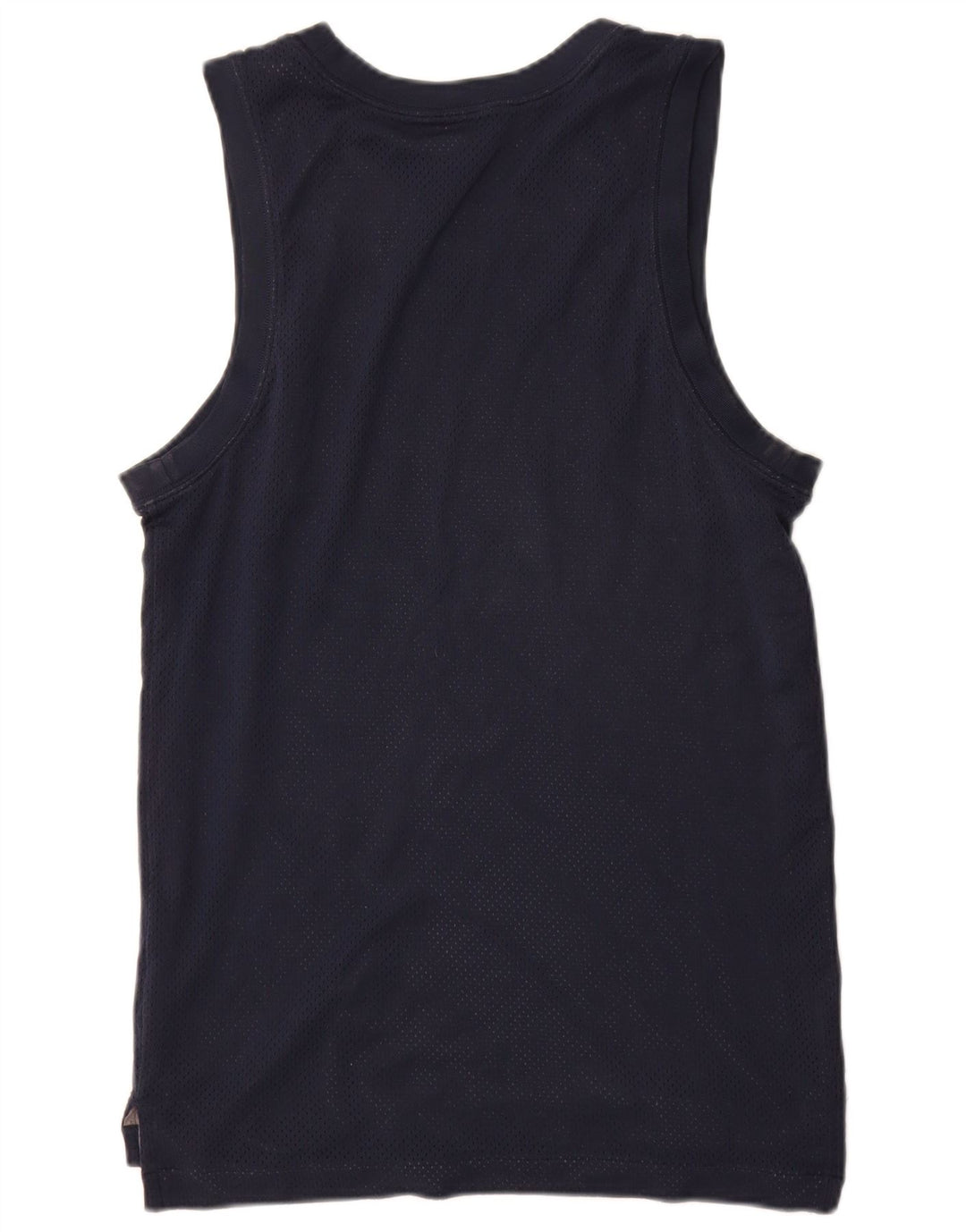 Nike Mens Graphic Vest Top Small Navy Blue Polyester