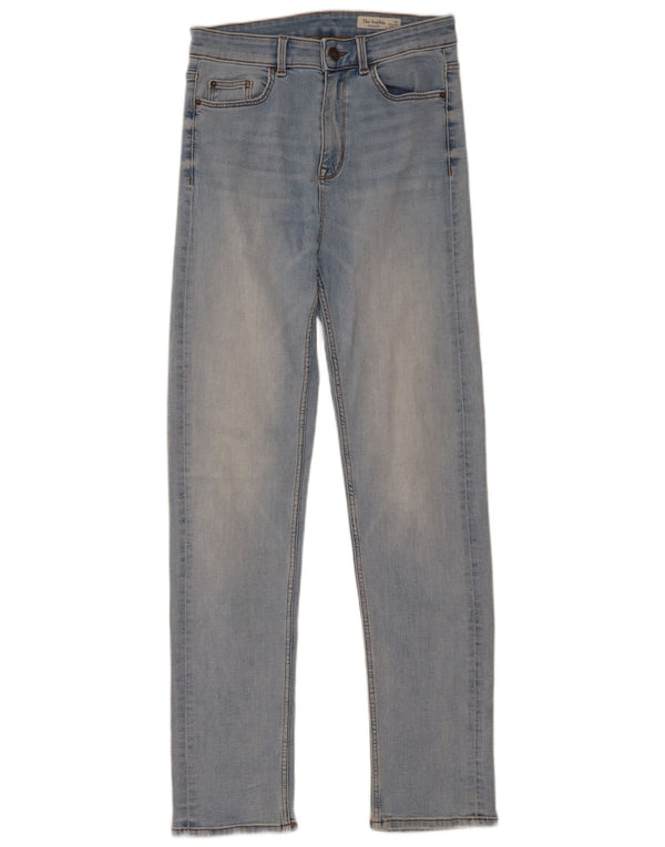 Marks & Spencer Womens Sophia Straight Jeans UK 10 Small W28 L31 Blue