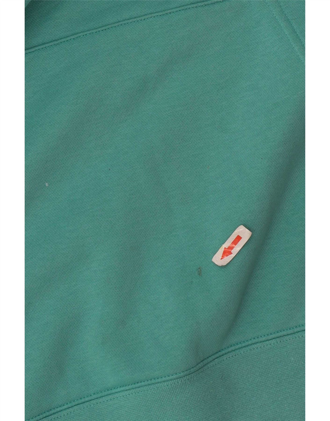 Nike Mens Hoodie Jumper Large Turquoise Cotton
