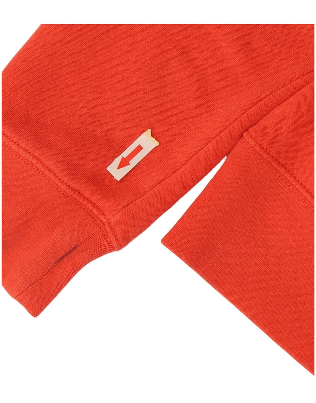 Gant Mens Graphic Hoodie Jumper Large Orange Cotton