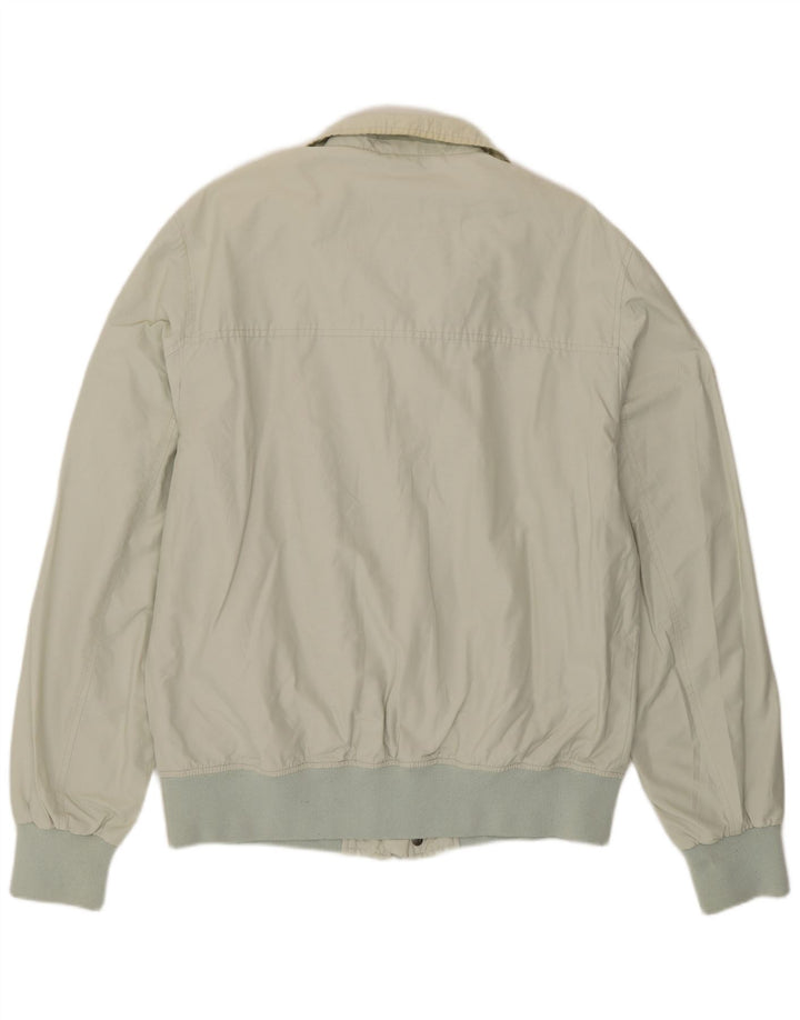 Invicta Mens Bomber Jacket UK 42 XL Blue Cotton